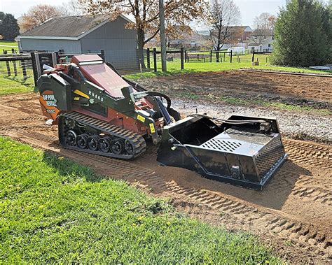 mini skid steer rake attachment|rockaway skid steer attachment.